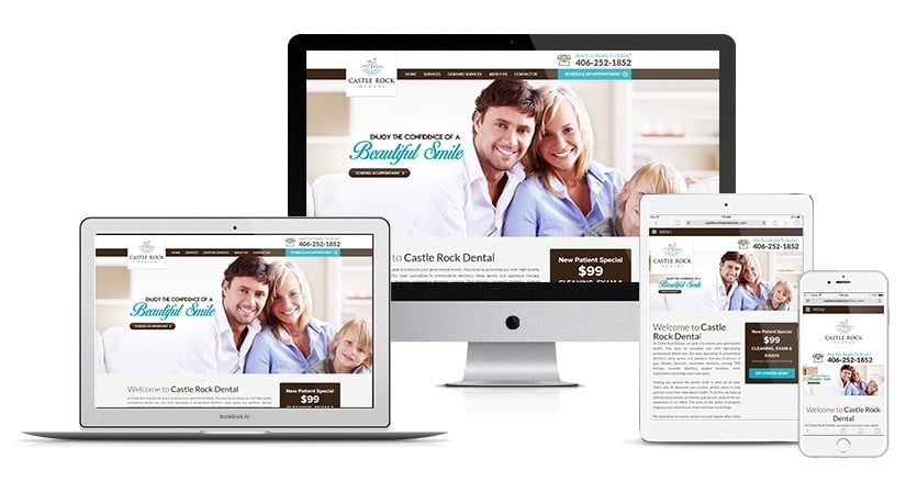 Castle Rock Dental Website